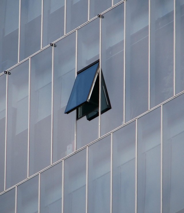 Glas-Fensterreinigung
