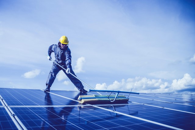 Solaranlagenreinigung